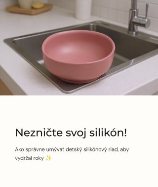 ✨ Nezničte svoj silikónový riad! ✨ Mnoho mamičiek netuší, že silikónový riad potrebuje inú starostlivosť než klasické...
